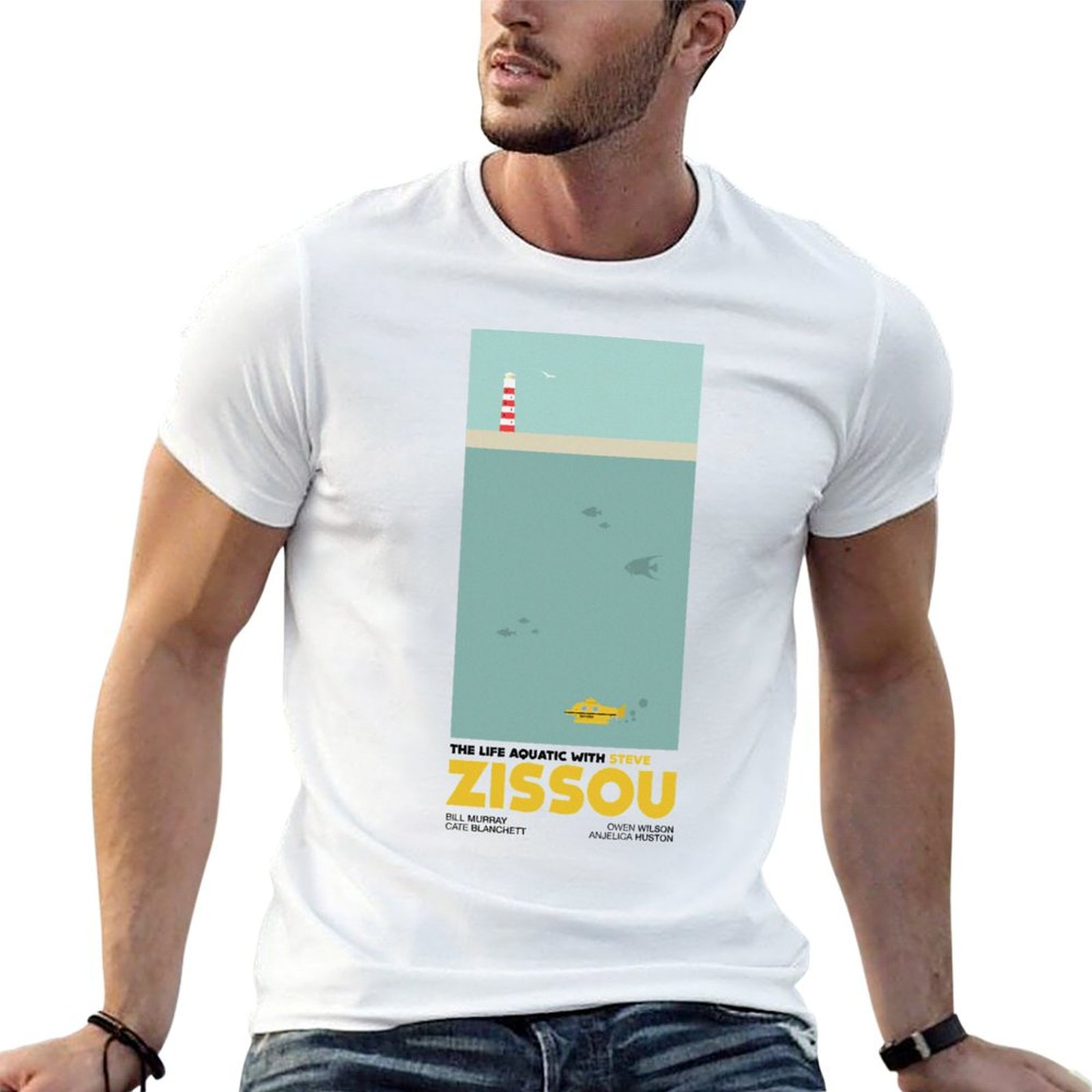 Aquatic Sports Wear - Koszulka The Life Aquatic (With Steve