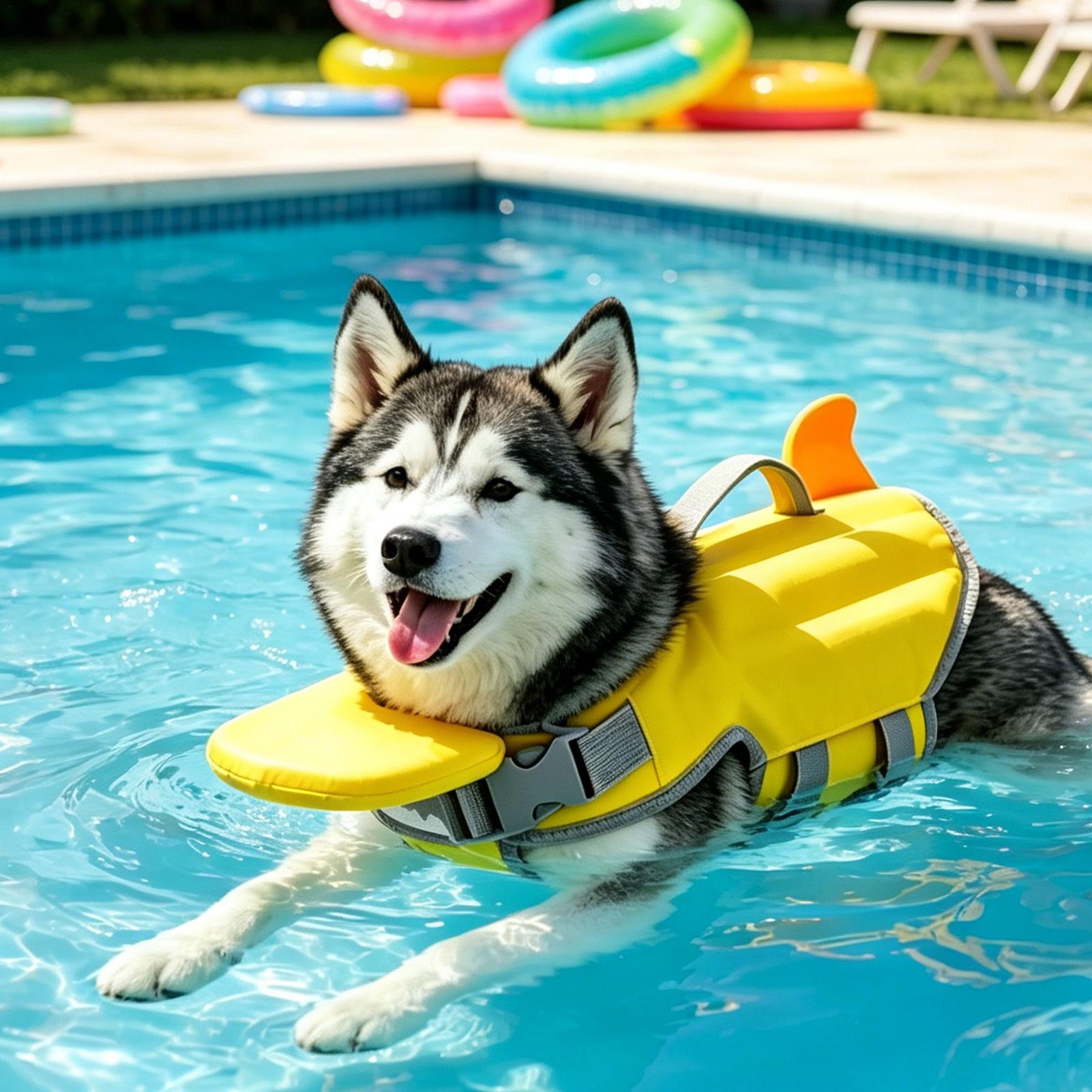Life Jacket Buoyancy - Kamizelka ratunkowa dla psa o wysokiej