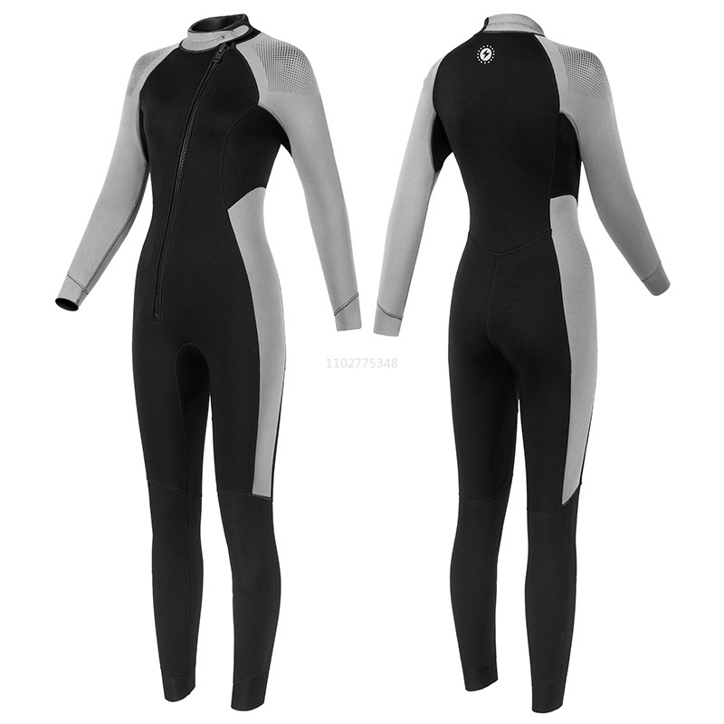 Wetsuit 3Mm Neoprene - Kombinezon damski 3mm neoprenowy kombinezon do
