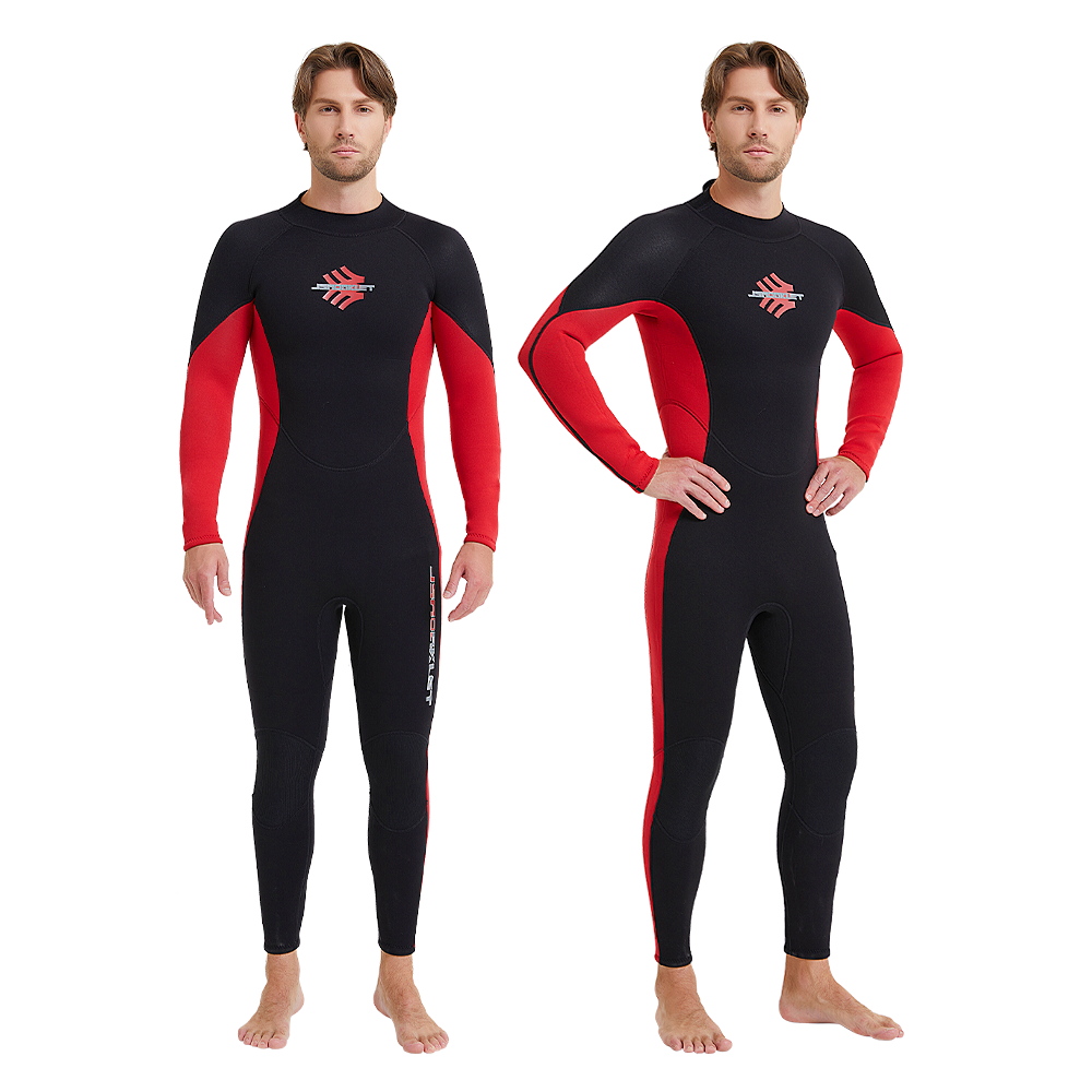 Wetsuit 3Mm Neoprene - Męski 3mm neoprenowy kombinezon do snorkelingu