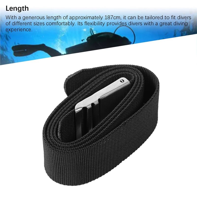 Pas nurkowy z klamrą, pas do n – Dive Weight Belt recenzja i cena