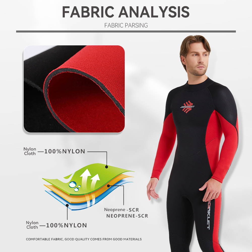 Męski 3mm neoprenowy kombinezo – Wetsuit 3Mm Neoprene recenzja i cena